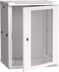 ITK Шкаф LINEA W 12U 600х450мм дверь перфорированная серый