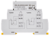 Level relay. Ability to select the mode to control one level or two on one device, with sensitivity adjustment. With the possibility of setting a time delay. Fill/drain function selection. 24-240VAC/DC3