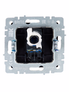 BRITE Розетка компьютерная RJ45 кат.5E РК10-БрГ графит IEK4