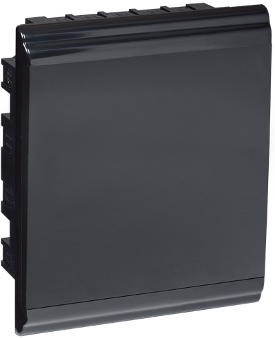 PRIME Корпус пластиковый ЩРВ-П-24 модуля встраиваемый черный IP41 IEK