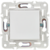 SKANDY Выключатель 1-клавишный кнопочный 10А SK-V14W арктический белый IEK4
