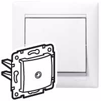 VALENA DIY Розетка TV оконечная белый