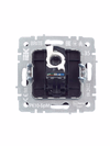 BRITE Розетка компьютерная RJ45 кат.5E РК10-БрМ маренго IEK4