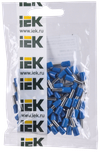 Lugs E2508 2,5mm2 copper tinned (blue) (100 pcs.) IEK1