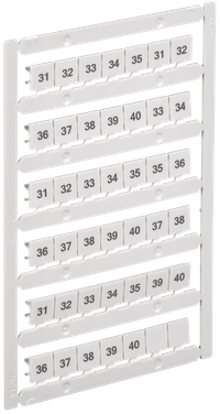 ARMAFIX Маркер для CTS 10мм2 "31-40" IEK