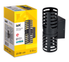 LIGHTING Светильник уличный светодиодный 5102 настенный 10Вт 4000К IP54 черный IEK2