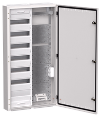 TITAN 5 Корпус комбинированный ЩРн-84 (2х84) 1085х570х140мм IP30 белый IEK