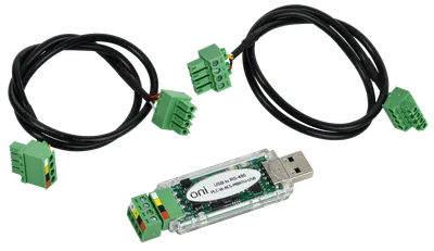 ПЛК W. Преобразователь интерфейсов USB-RS485 ONI