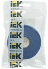 Хомут-липучка ХКл 20мм синий (5м/ролл) IEK1
