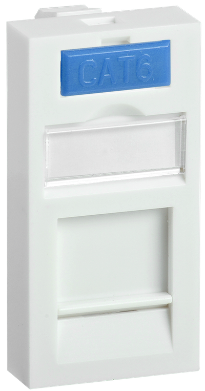 ITK Вставка 45х22,5мм для 1 модуля Keystone Jack с маркером (CS6-11M ...