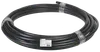 Труба гладкая жесткая тяжелая ПНД d=16мм черная (25м) IEK1