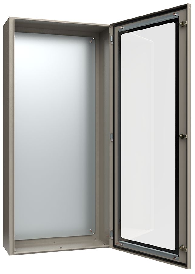 Корпус металлический ЩМП-7-0 (1400х650х285мм) У2 IP54 прозрачная дверь IEK (YKM11-07-54-1)