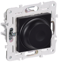 SKANDY Светорегулятор поворотный с индикацией 600Вт SK-D01Bl черный IEK