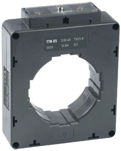 Трансформатор тока ТТИ-85 750/5А 15ВА 0,5 IEK
