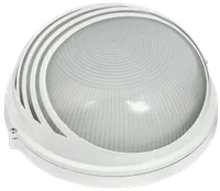 Luminaire NPP1107 white/circle eyelash 100W IP54 IEK