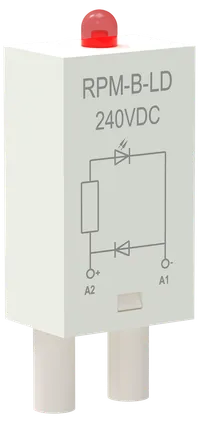 Protection module for relay diode+LED 240V DC ONI