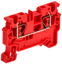 ARMAFIX Клемма пружинная CX4 проходн. красная IEK