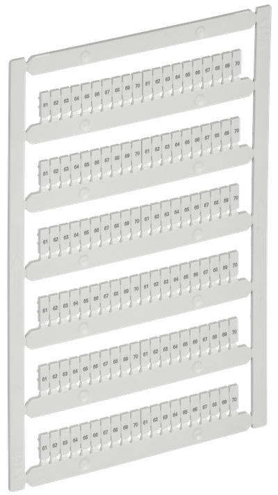 ARMAFIX Маркер для CP 1,5мм2 с символами "61-70" IEK