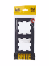 BRITE Рамка 2-местная РУ-2-БрГ графит IEK4