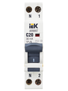 ARMAT Автоматический выключатель дифференциального тока B06S 1P+NP C20 30мА тип AC (18мм) IEK10