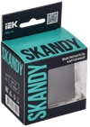 SKANDY Выключатель карточный 30А SK-V15T титан IEK1