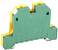 Зажим наборный ЗНИ-6PEN 6мм2 (JXB-земля) IEK