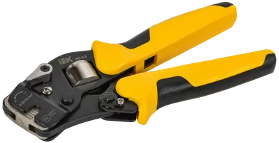 Crimping pliers of the ARMA2L 3 series with an end matrix, with a square crimping profile, are intended for crimping sleeve terminals NShV, NShVI and NShVI2.