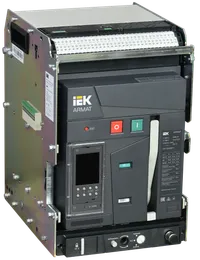 ARMAT Air circuit breaker of withdrawable design 3P size A 55kA 1600A trip unit TD with a set of accessories 220V: motor drive closing coil tripping coil IEK