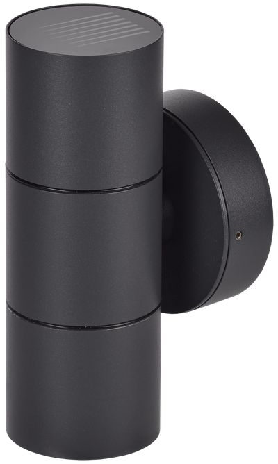 LIGHTING Светильник уличный 5113 настенный под лампу 2хGU10 IP65 черный IEK