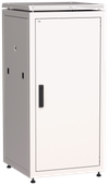 ITK LINEA N Шкаф сетевой 19" 24U 600х600мм металлическая передняя дверь серый0