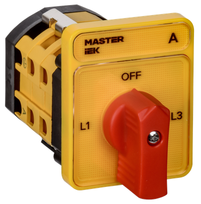 Переключатель кулачковый стандартная рукоятка 10А схема 98 IEK