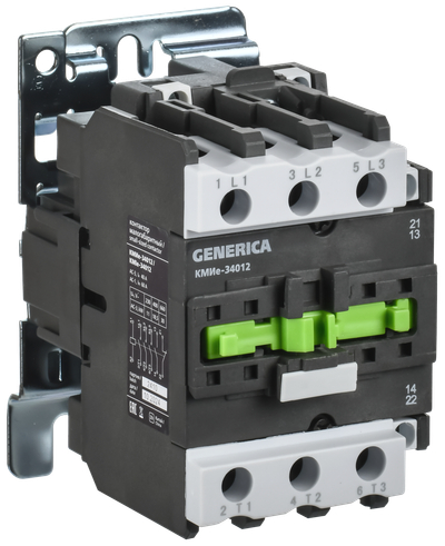 Контактор КМИе-34012 40А 36В/АС3 1NO;1NC GENERICA
