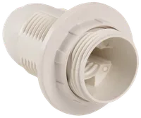 Ppl14-02-k12 Plastic socket with a ring, E14, white (50 pcs.), with an individual sticker, IEK