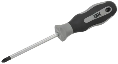 The Phillips screwdriver PZ2x100 type T2 of the ARMA2L 5 series is designed for tightening and unscrewing screws. A distinctive feature of the T2 type is the material of the handles - two-component: thermoplastic rubber PP + TPV.