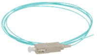 ITK Оптический коммутационный монтажный шнур (Пигтеил), для многомодового кабеля (MM), 50/125 (OM3), SC/UPC, LSZH, 1,5м