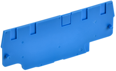 ARMAFIX Заглушка EPCX2.5-4 BU для колодки клеммной CP/CX2.5-4 синяя IEK