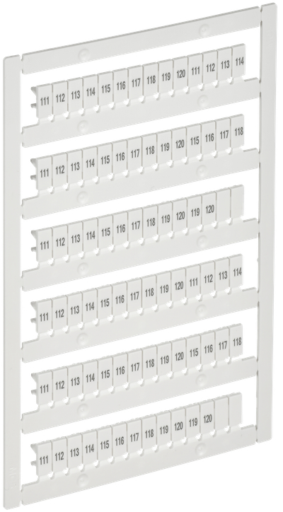 ARMAFIX Маркер для CTS/CP 2,5мм2 с символами "111-120" IEK
