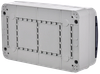 TEKFOR Корпус пластиковый КМПн-18 IP65 черная прозрачная дверь IEK4