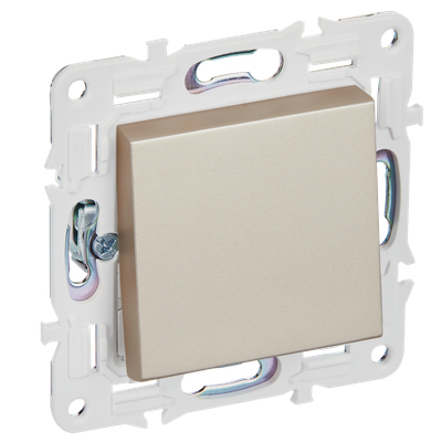 SKANDY Выключатель 1-клавишный перекрестный 10А SK-V03Sa песочный IEK
