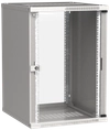 ITK Шкаф LINEA WE 18U 600x650мм дверь стекло серый0
