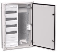 TITAN 5 Корпус комбинированный ЩРв-60 (2х60) 880х625х130мм IP30 белый IEK