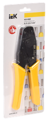 Клещи обжимные КО-06Е 6,0-16мм2 для Е-типа IEK1