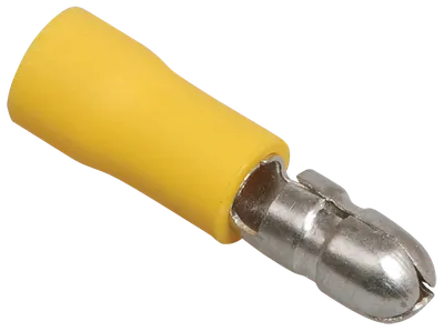 The connector is designed for forming insulated quick-release connections of stranded copper wires of the plug type.