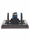 FORTE&PIANO Розетка компьютерная RJ45 кат.6 FP331 серый IEK5