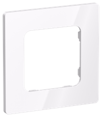 FLITE Рамка 1-местная РУ-1-К-ФлБ белый IEK