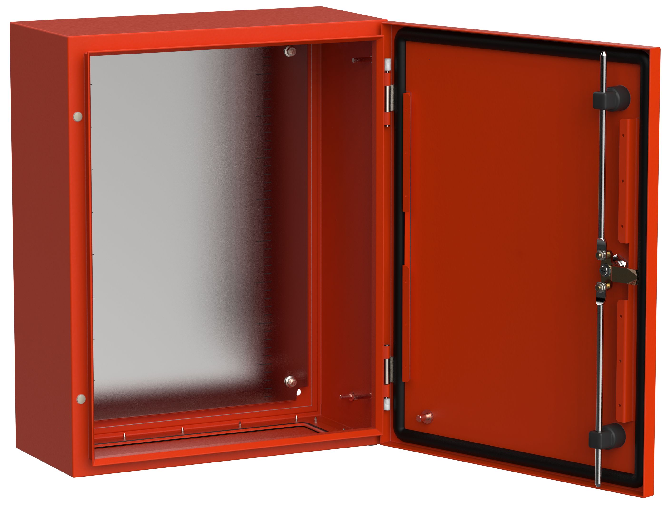 TITAN 5 Корпус металлический ЩМП-50.40.20 УХЛ1 IP66 RAL3020 красный IEK (TI5-13-N-050-040-020-66)