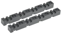 Изолятор шинный плоский ИШП 4P для шин 5мм и 10мм 303мм IEK