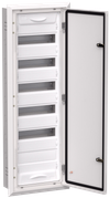 TITAN 5 Корпус металлический ЩРв-72 (1х72) 1005х365х130мм IP31 белый (одна дверь) IEK0