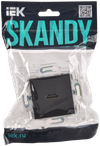SKANDY Розетка HDMI SK-H01G графит IEK1