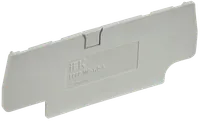 Заглушка для колодки клеммной CP-MC 4 вывода 1,5мм2 серая IEK